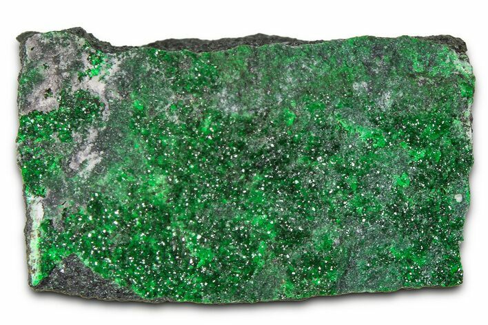 Sparkling Green Uvarovite Garnets - Russia #380026